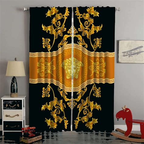 versace decorazione|versace curtains for living room.